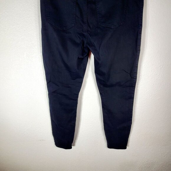 PISTOLA Womens Black Moto Skinny Pants Size 30 Cotton Blend Stretch - Picture 6 of 12